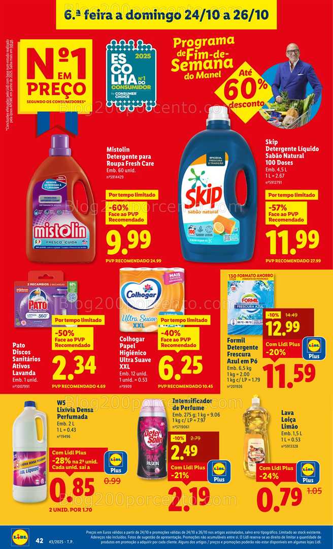 Antevisão Folheto LIDL Promoções de 20 a 26 outubro