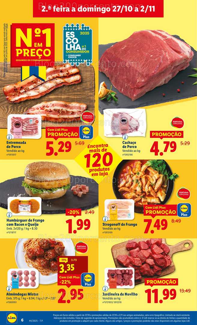 Antevisão Folheto LIDL Promoções de 27 outubro a 2 novembro - Edição Digital