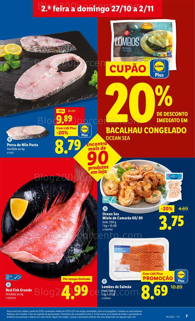 Antevisão Folheto LIDL Promoções de 27 outubro a 2 novembro - Edição Digital