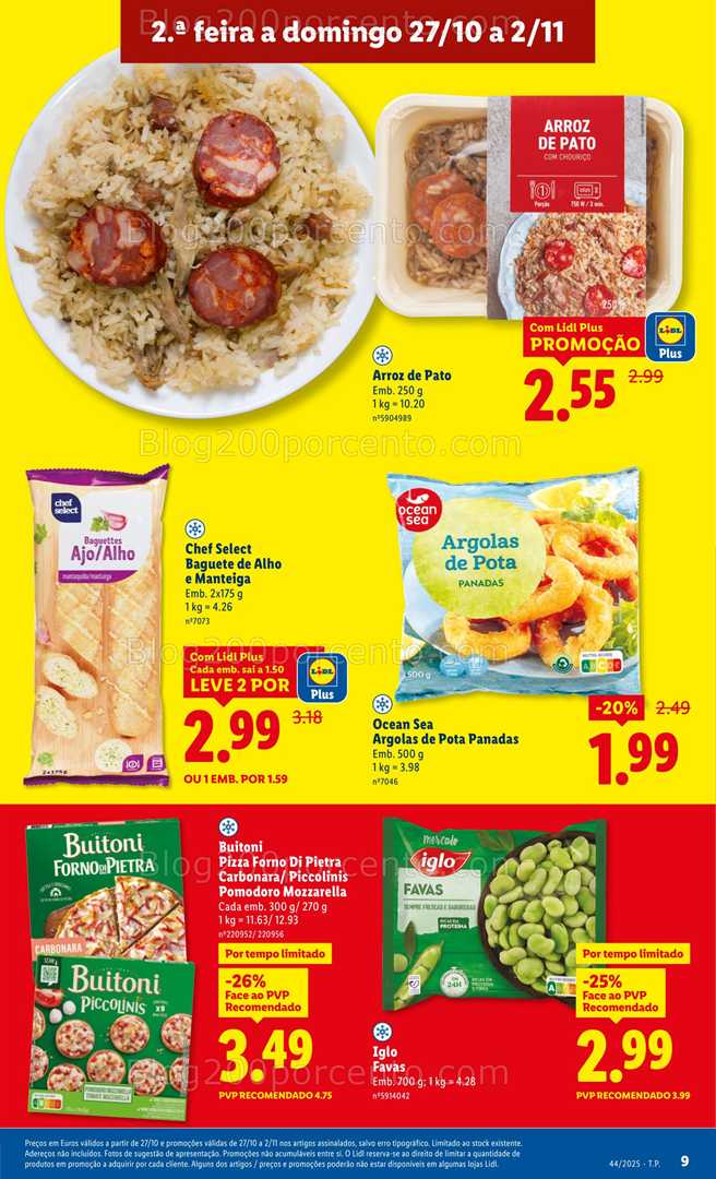 Antevisão Folheto LIDL Promoções de 27 outubro a 2 novembro - Edição Digital