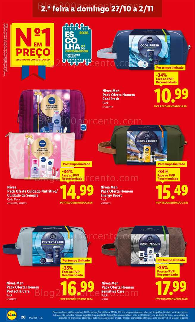 Antevisão Folheto LIDL Promoções de 27 outubro a 2 novembro - Edição Digital