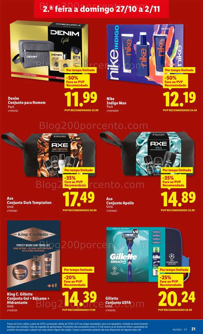 Antevisão Folheto LIDL Promoções de 27 outubro a 2 novembro - Edição Digital