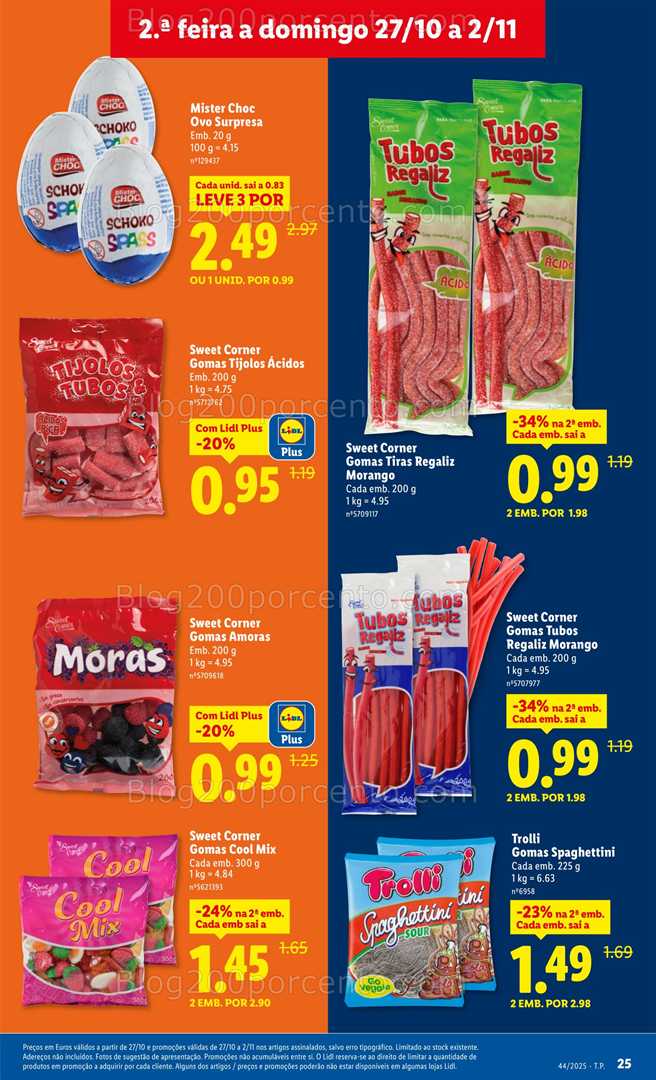 Antevisão Folheto LIDL Promoções de 27 outubro a 2 novembro - Edição Digital