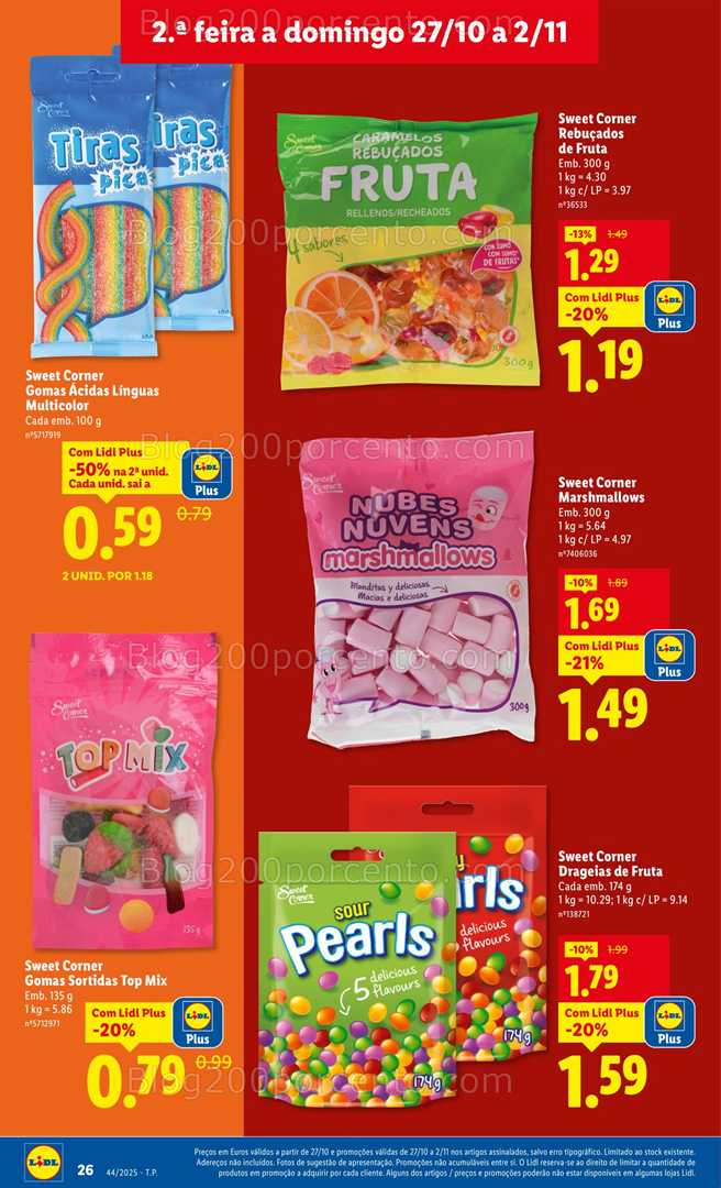 Antevisão Folheto LIDL Promoções de 27 outubro a 2 novembro - Edição Digital