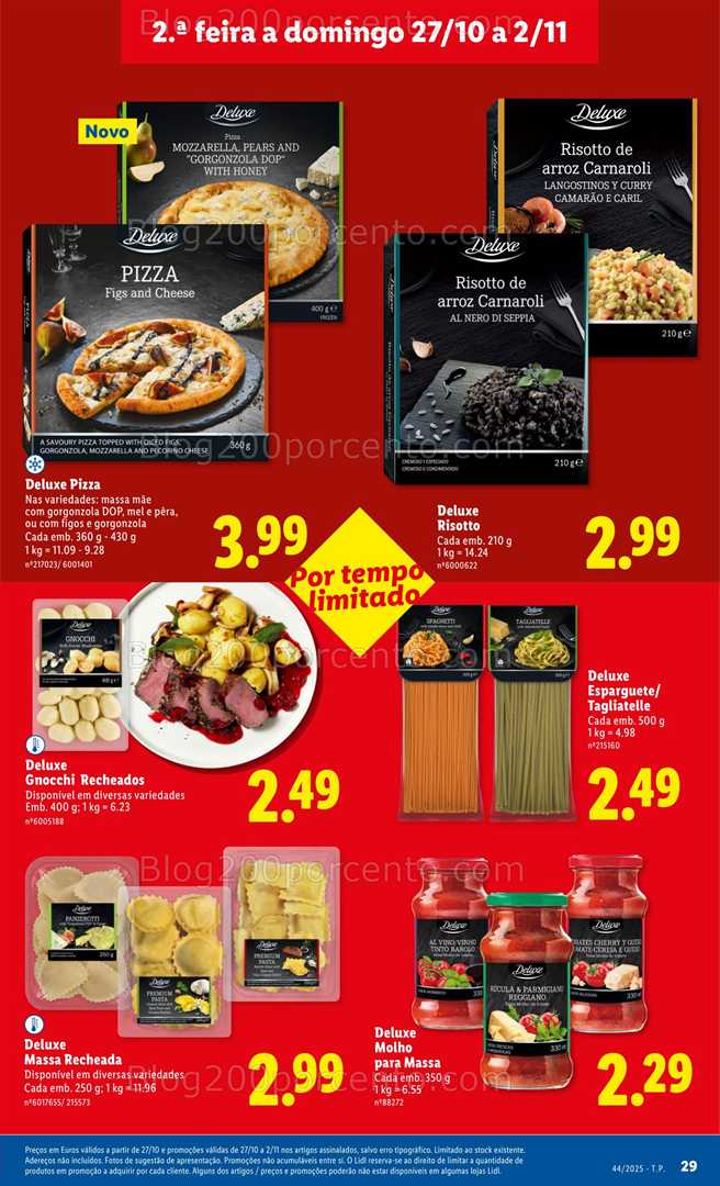 Antevisão Folheto LIDL Promoções de 27 outubro a 2 novembro - Edição Digital