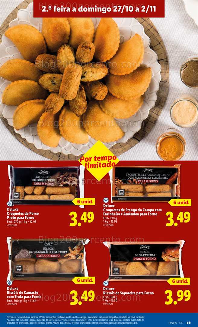 Antevisão Folheto LIDL Promoções de 27 outubro a 2 novembro - Edição Digital