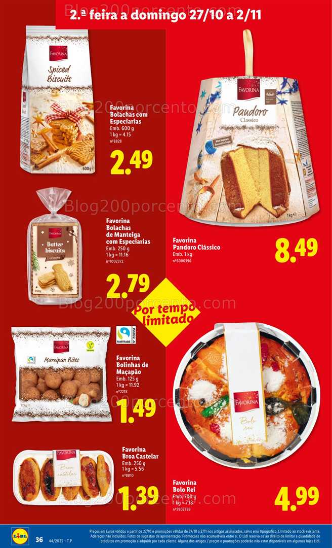 Antevisão Folheto LIDL Promoções de 27 outubro a 2 novembro - Edição Digital