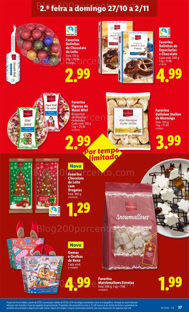 Antevisão Folheto LIDL Promoções de 27 outubro a 2 novembro - Edição Digital