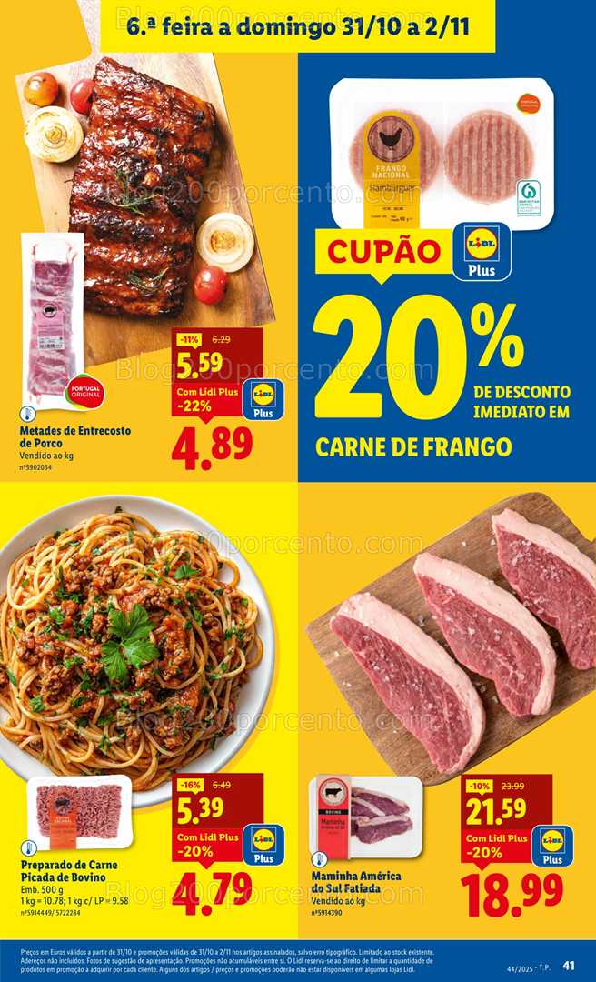 Antevisão Folheto LIDL Promoções de 27 outubro a 2 novembro - Edição Digital