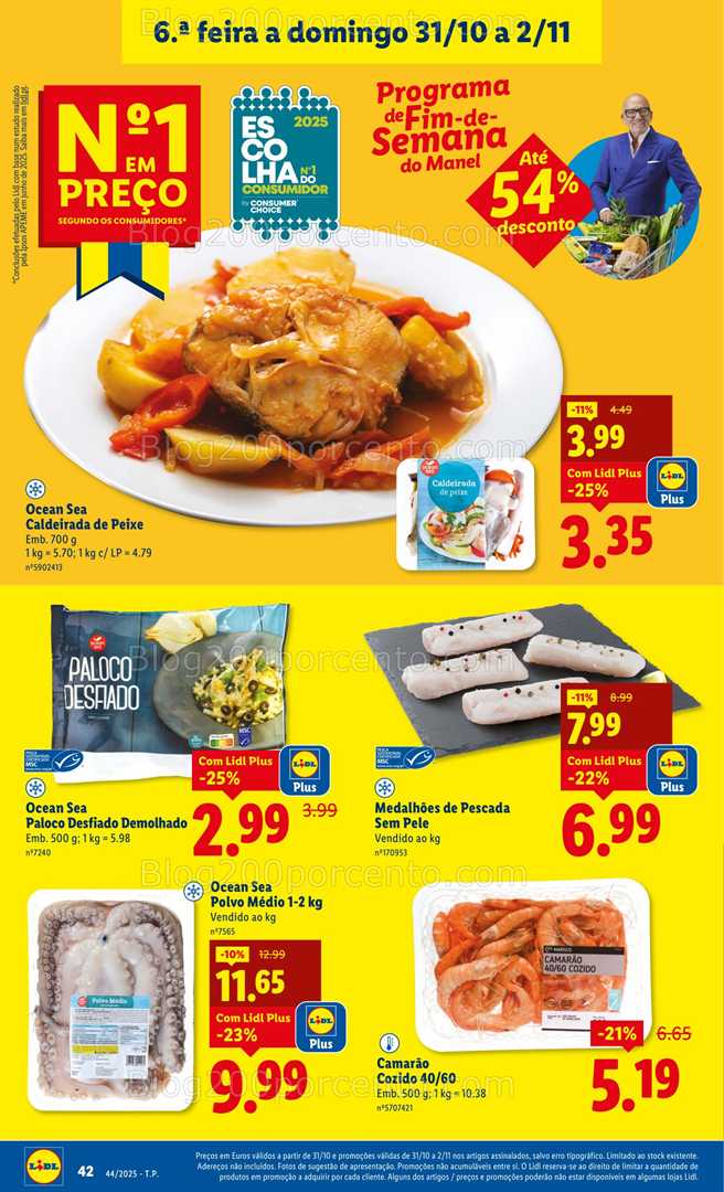 Antevisão Folheto LIDL Promoções de 27 outubro a 2 novembro - Edição Digital