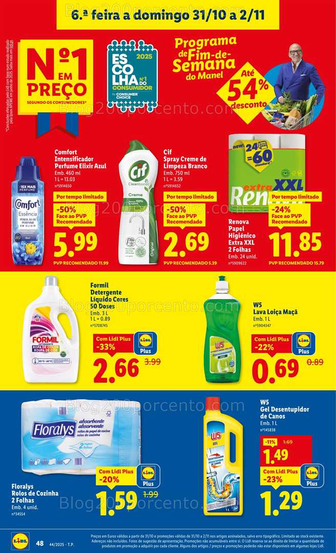 Antevisão Folheto LIDL Promoções de 27 outubro a 2 novembro - Edição Digital