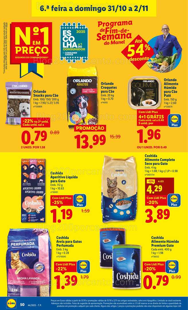 Antevisão Folheto LIDL Promoções de 27 outubro a 2 novembro - Edição Digital