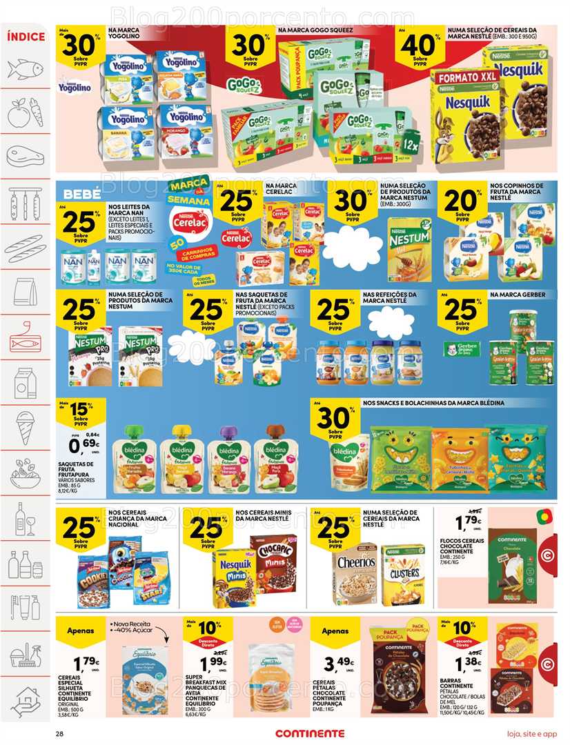 Antevisão Folheto CONTINENTE Promoções de 7 a 13 outubro - Edição Digital