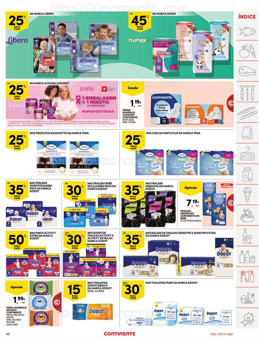 Antevisão Folheto CONTINENTE Promoções de 7 a 13 outubro - Edição Digital