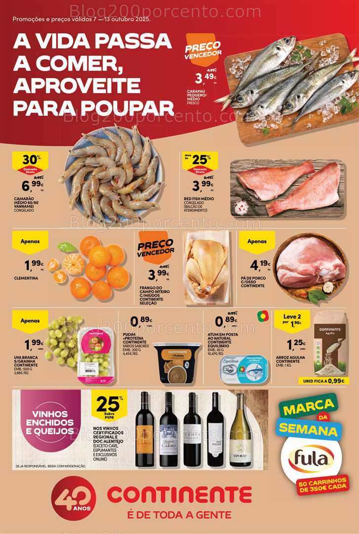 Antevisão Folheto CONTINENTE Bom Dia Promoções de 7 a 13 outubro