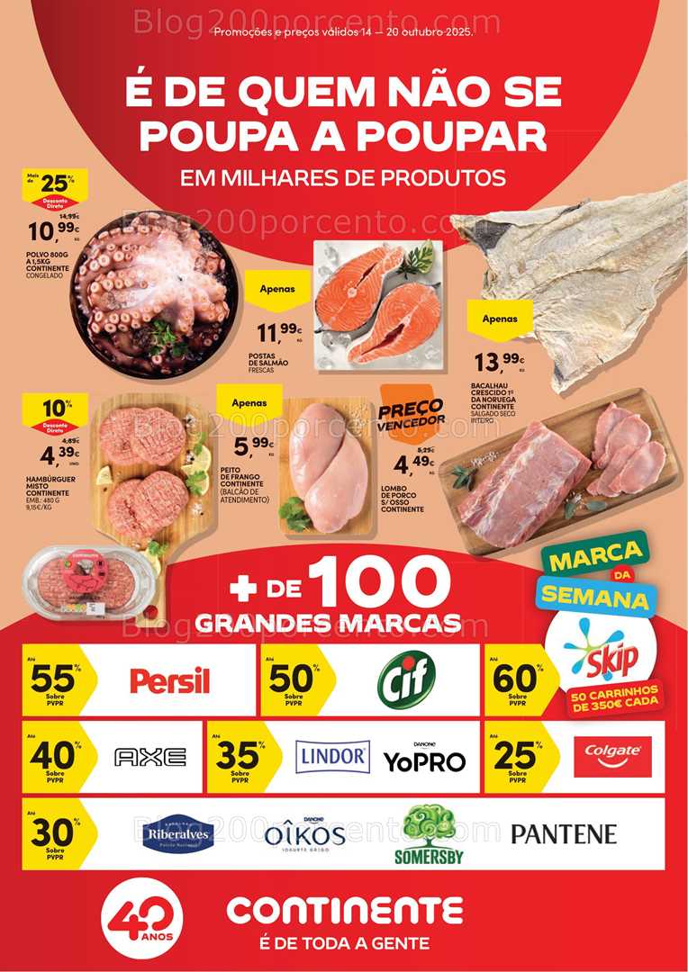 Antevisão Folheto CONTINENTE Promoções de 14 a 20 outubro - Edição Digital