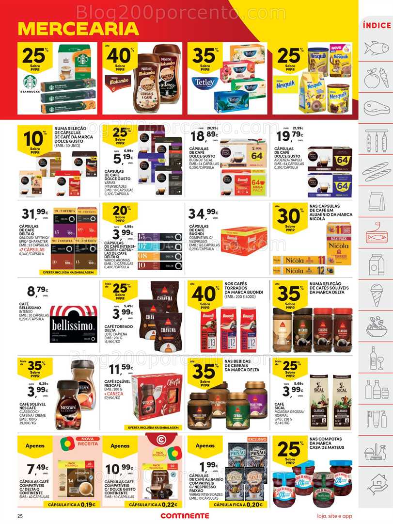 Antevisão Folheto CONTINENTE Promoções de 14 a 20 outubro - Edição Digital