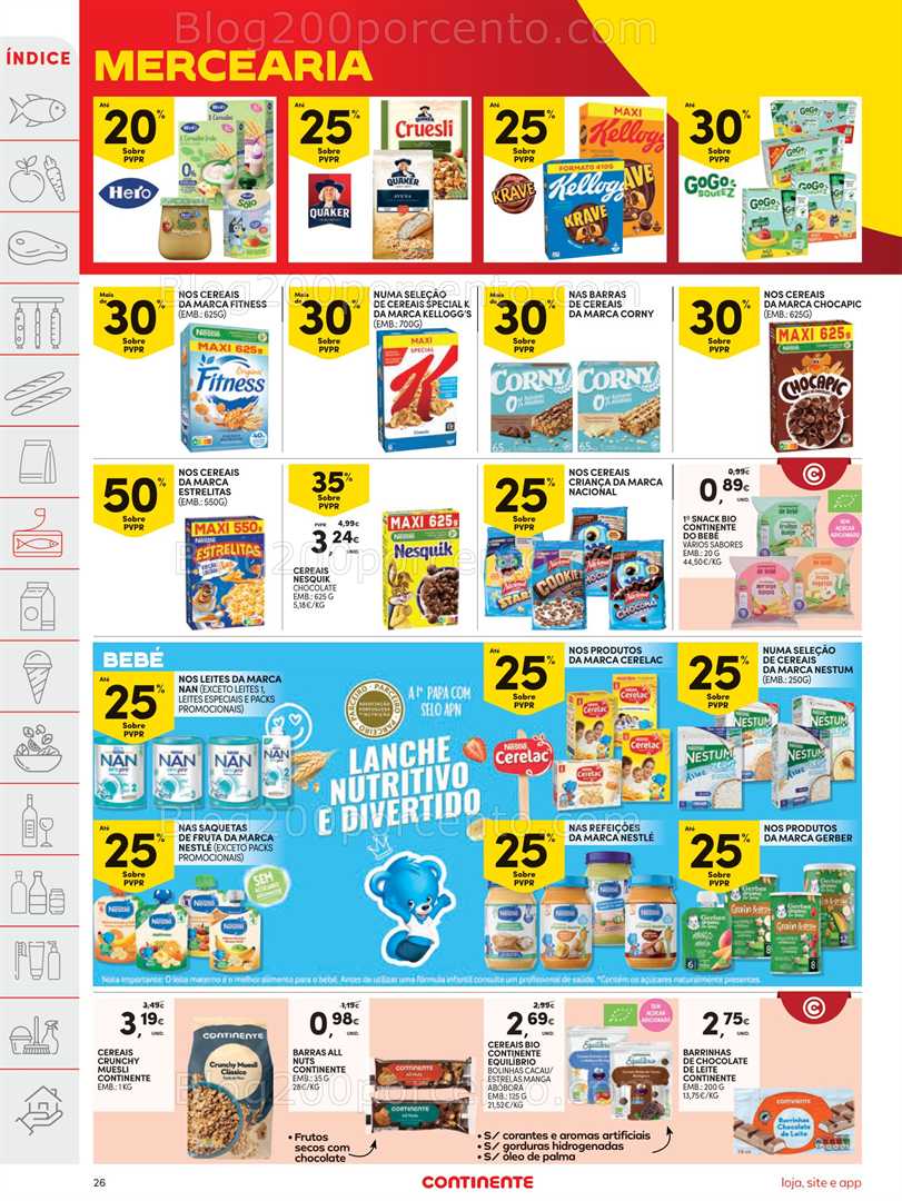 Antevisão Folheto CONTINENTE Promoções de 14 a 20 outubro - Edição Digital