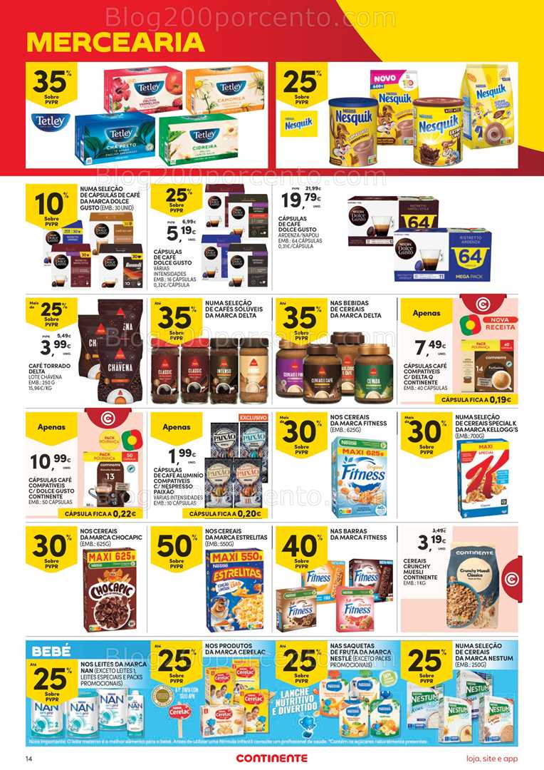 Antevisão Folheto CONTINENTE Bom Dia Promoções de 14 a 20 outubro