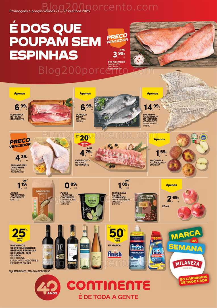 Antevisão Folheto CONTINENTE Bom Dia Promoções de 21 a 27 outubro