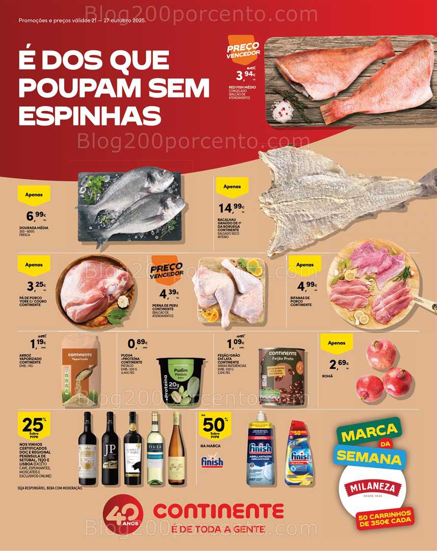 Antevisão Folheto CONTINENTE Madeira Promoções de 21 a 27 outubro