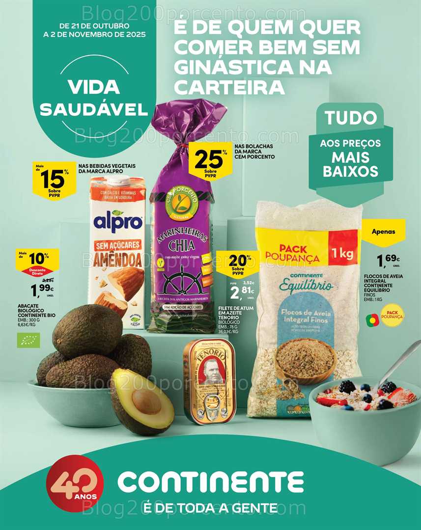 Antevisão Folheto CONTINENTE Madeira Promoções de 21 a 27 outubro