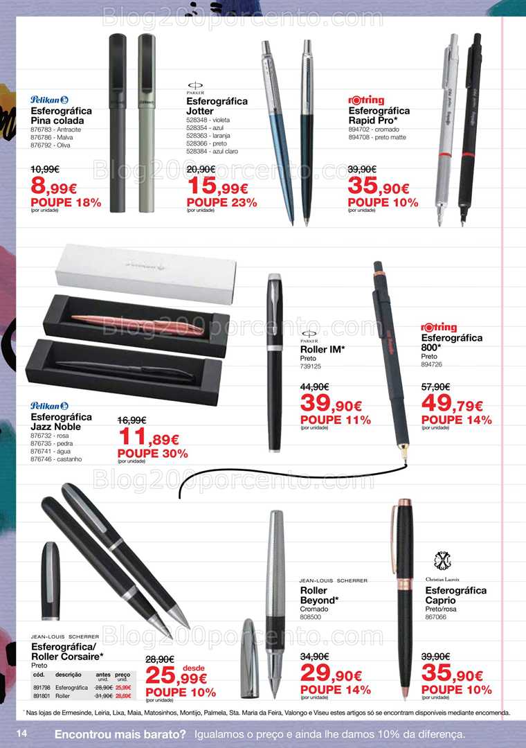 Antevisão Folheto STAPLES Agendas Promoções de 13 outubro a 29 janeiro