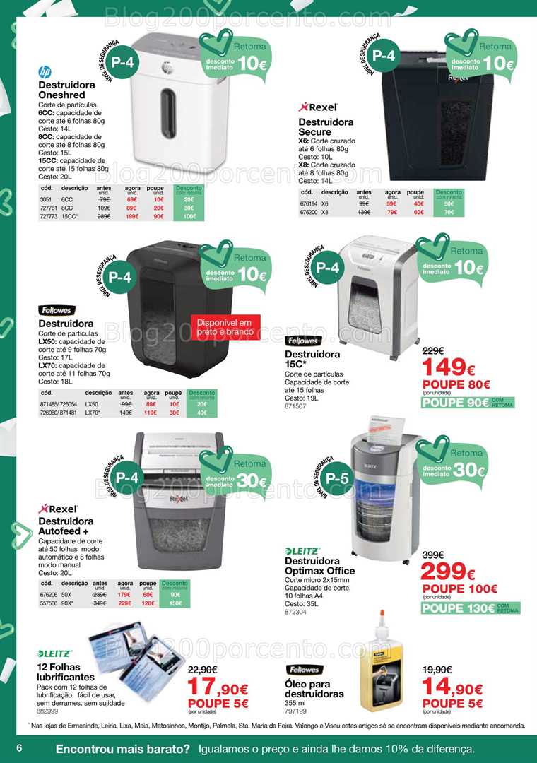 Antevisão Folheto STAPLES Promoções de 9 a 23 outubro