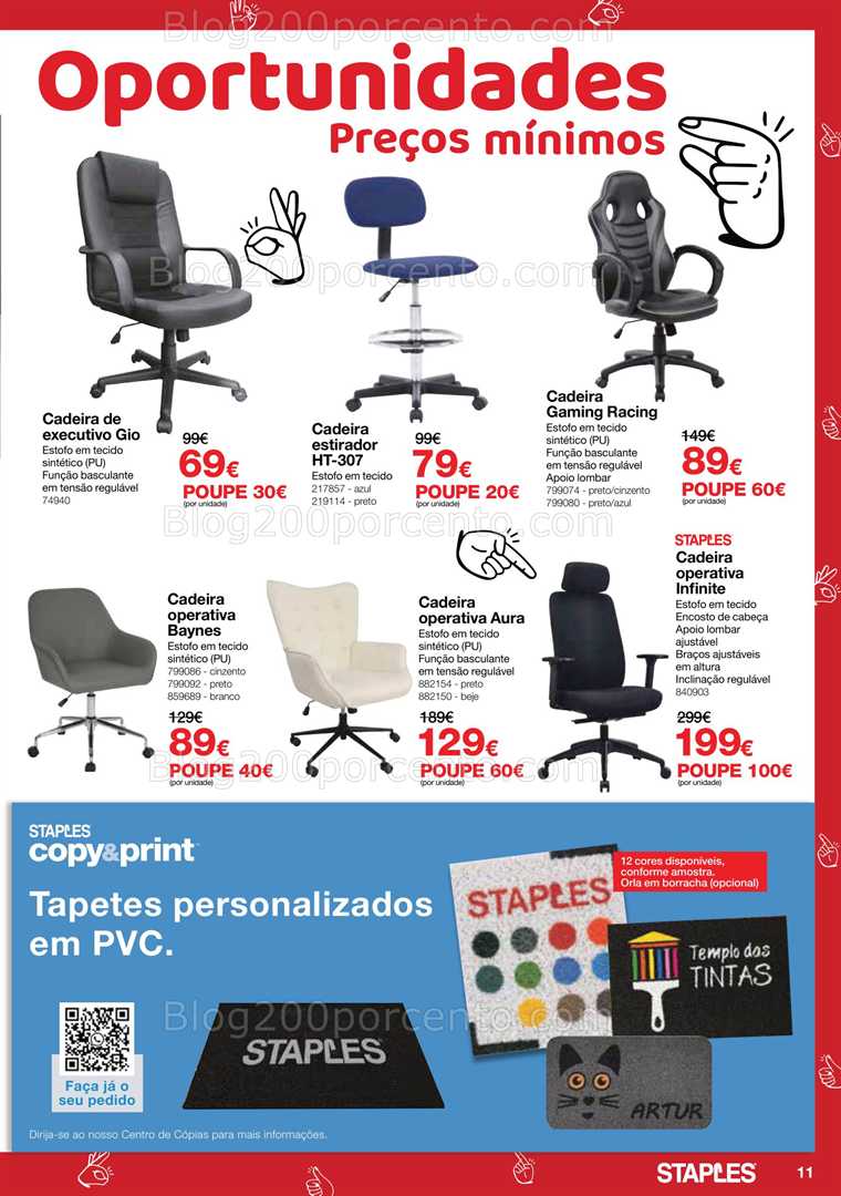 Antevisão Folheto STAPLES Promoções de 9 a 23 outubro