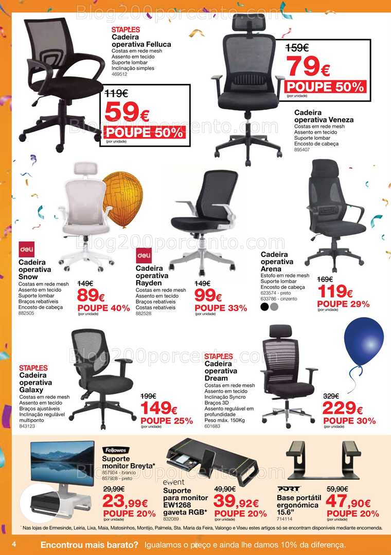 Antevisão Folheto STAPLES Promoções de 6 a 20 novembro