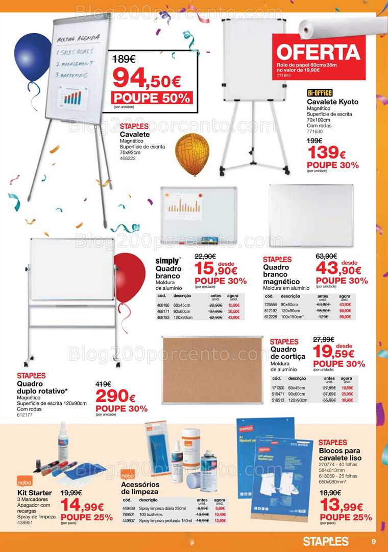 Antevisão Folheto STAPLES Promoções de 6 a 20 novembro