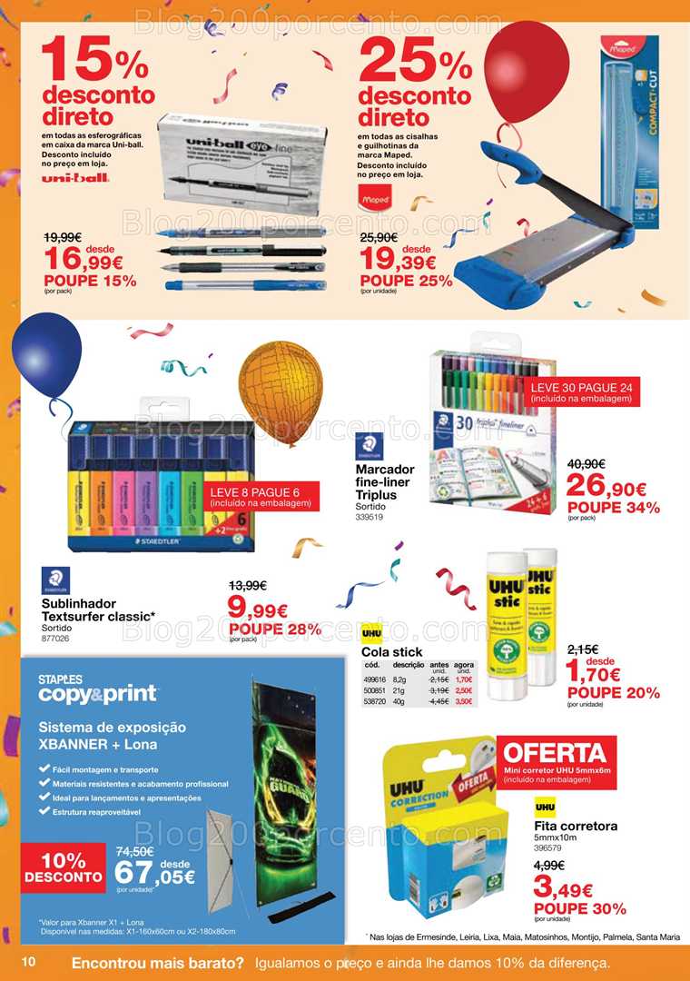 Antevisão Folheto STAPLES Promoções de 6 a 20 novembro