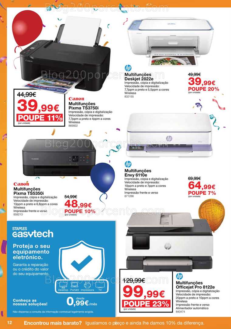 Antevisão Folheto STAPLES Promoções de 6 a 20 novembro