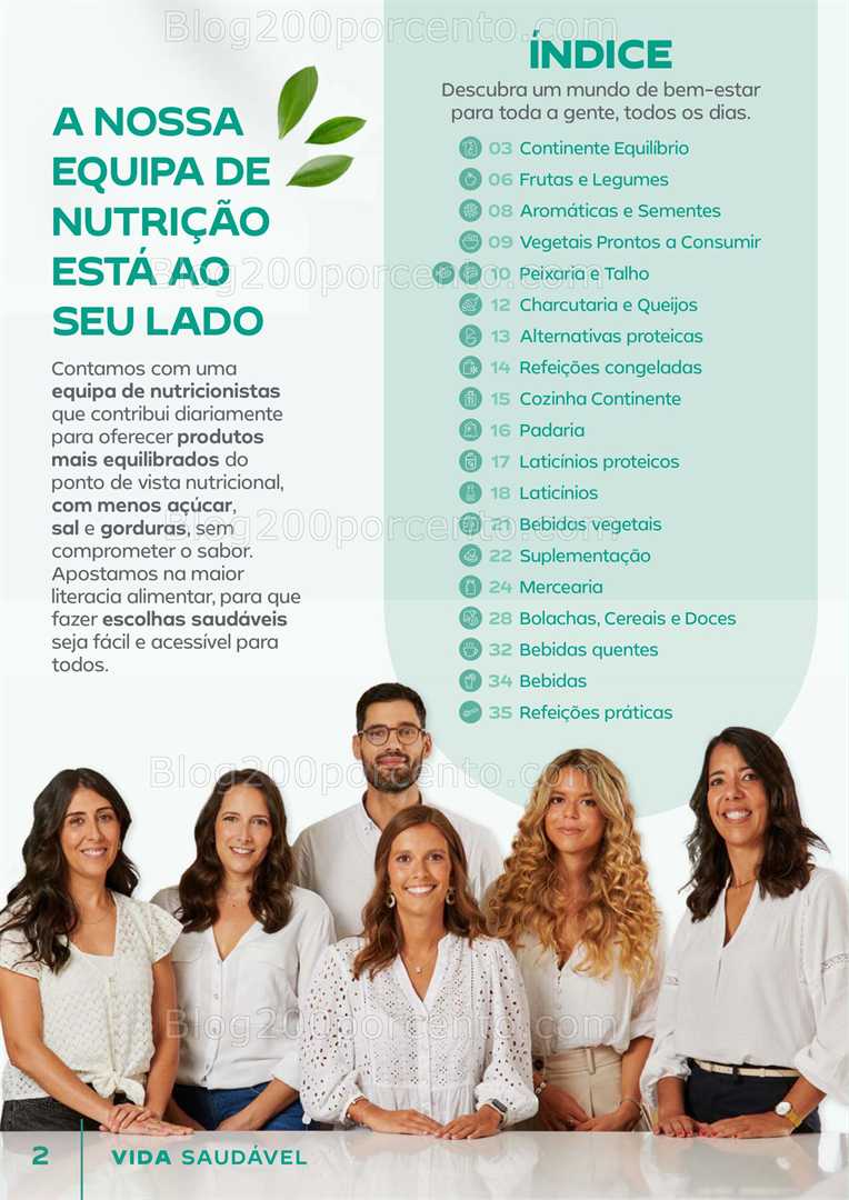 Antevisão Folheto CONTINENTE Vida Saudável Promoções de 21 outubro a 2 novembro