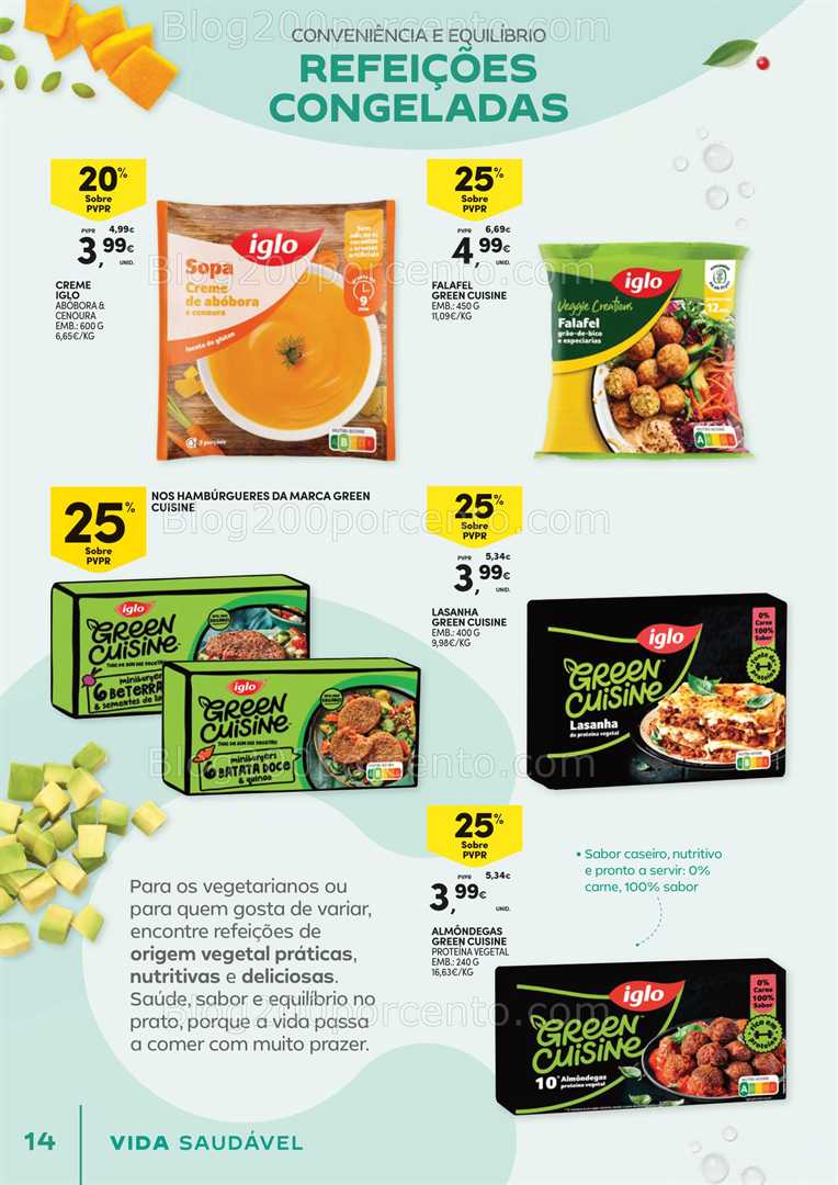Antevisão Folheto CONTINENTE Vida Saudável Promoções de 21 outubro a 2 novembro