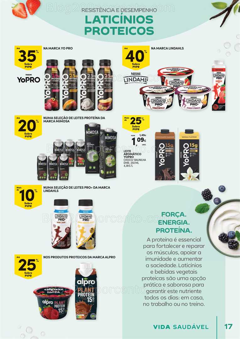Antevisão Folheto CONTINENTE Vida Saudável Promoções de 21 outubro a 2 novembro