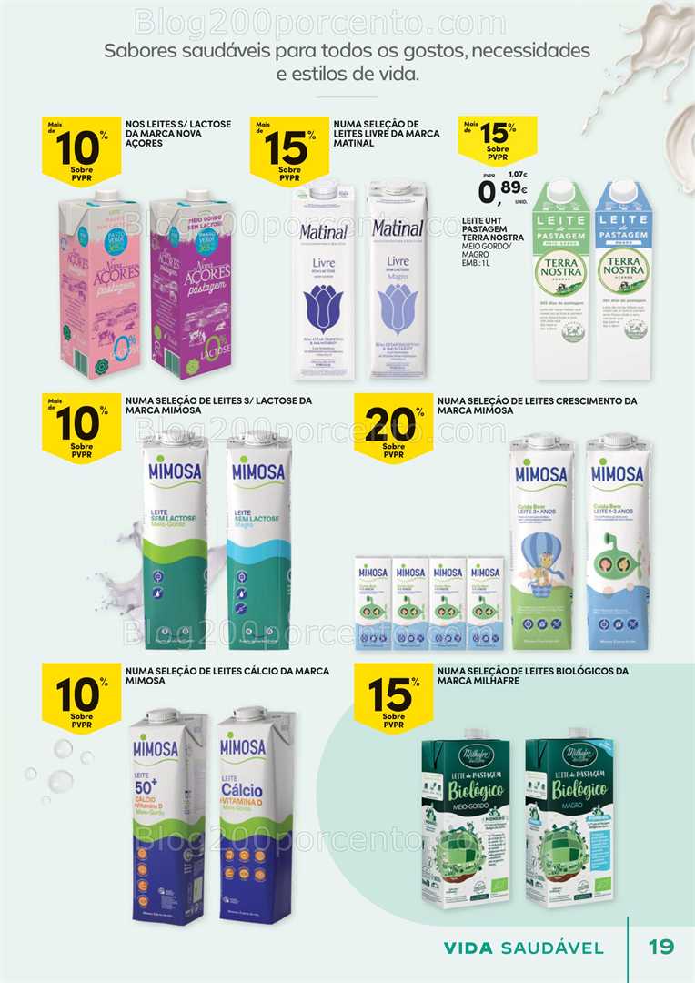 Antevisão Folheto CONTINENTE Vida Saudável Promoções de 21 outubro a 2 novembro