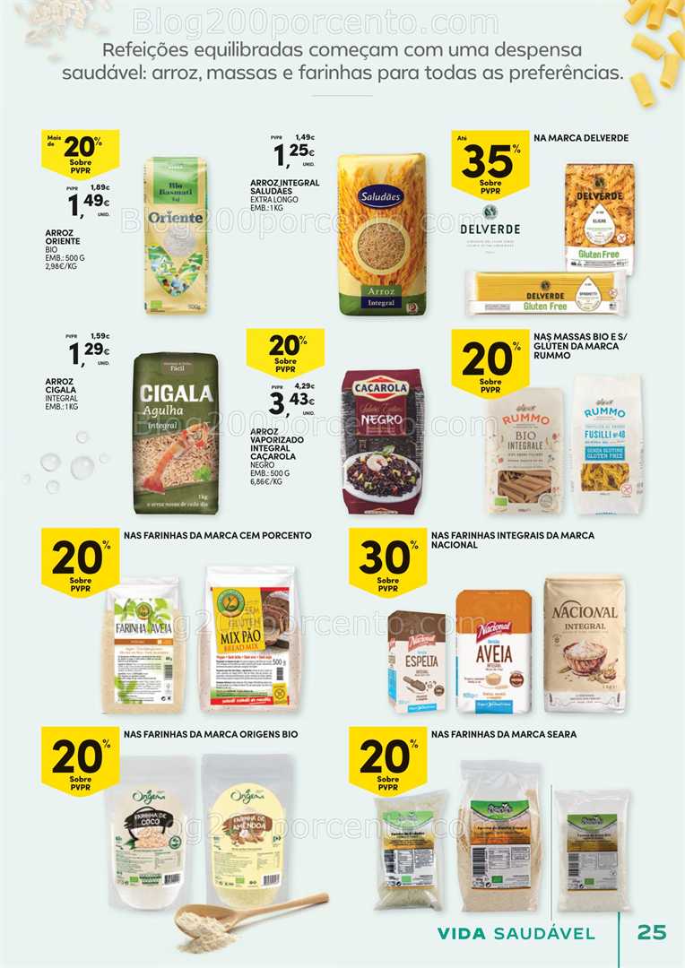 Antevisão Folheto CONTINENTE Vida Saudável Promoções de 21 outubro a 2 novembro