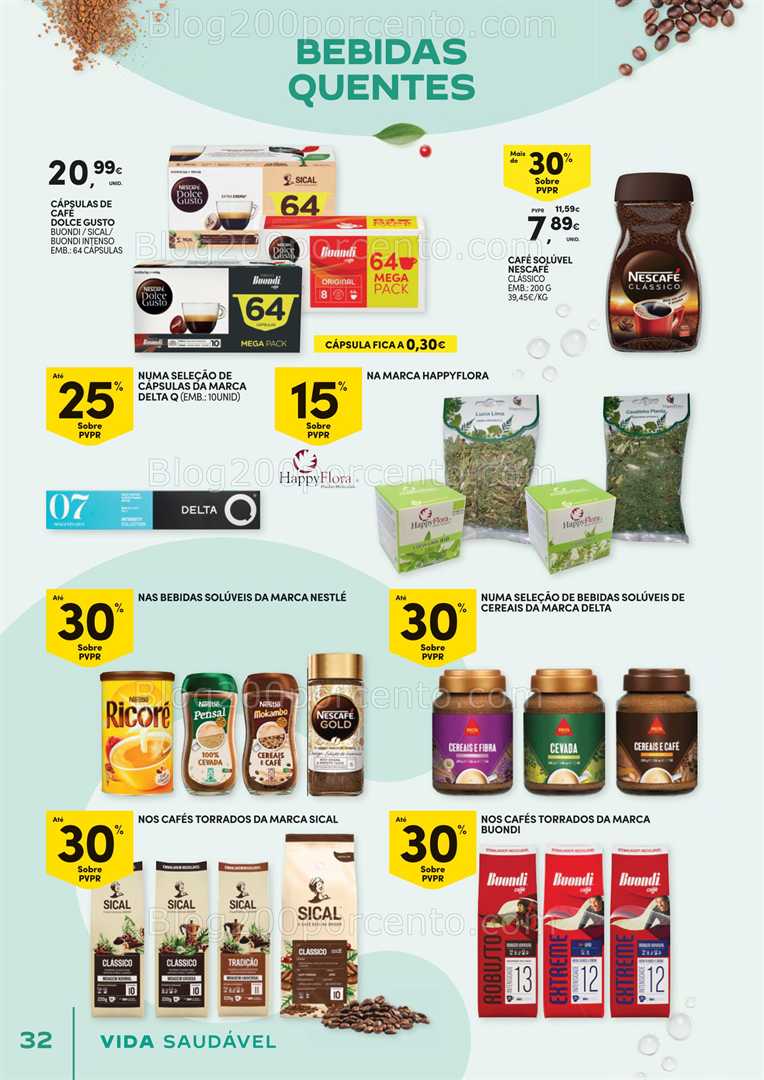 Antevisão Folheto CONTINENTE Vida Saudável Promoções de 21 outubro a 2 novembro