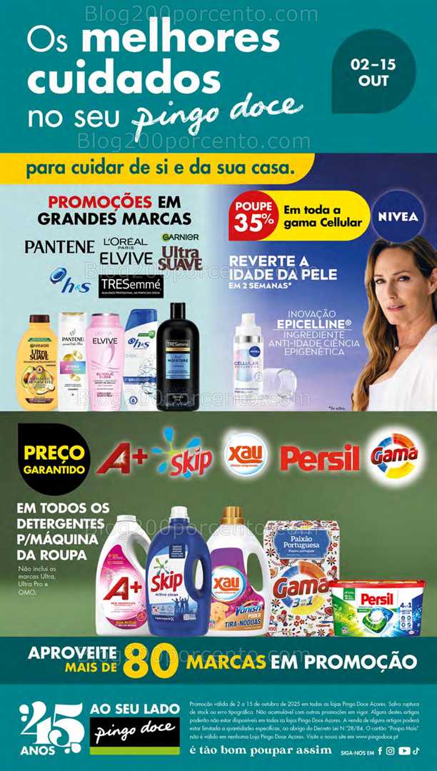 Antevisão Folheto PINGO DOCE Açores Higiene e Beleza - 2 a 15 outubro