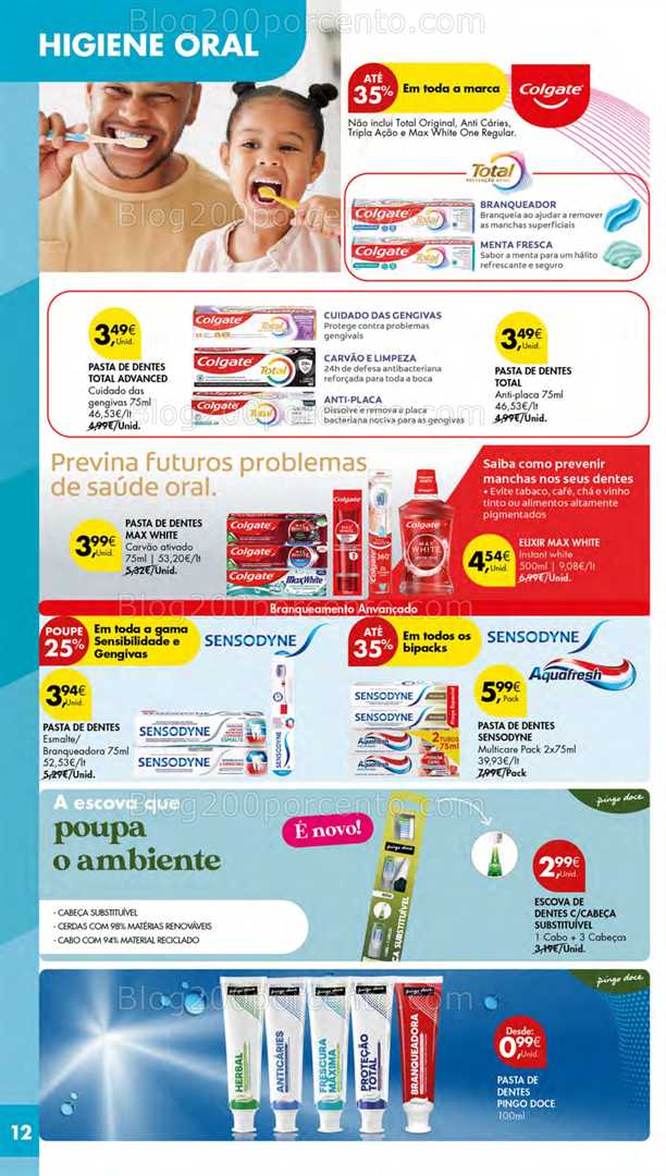 Antevisão Folheto PINGO DOCE Açores Higiene e Beleza - 2 a 15 outubro