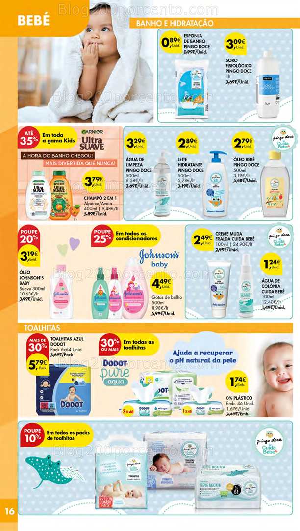 Antevisão Folheto PINGO DOCE Açores Higiene e Beleza - 2 a 15 outubro