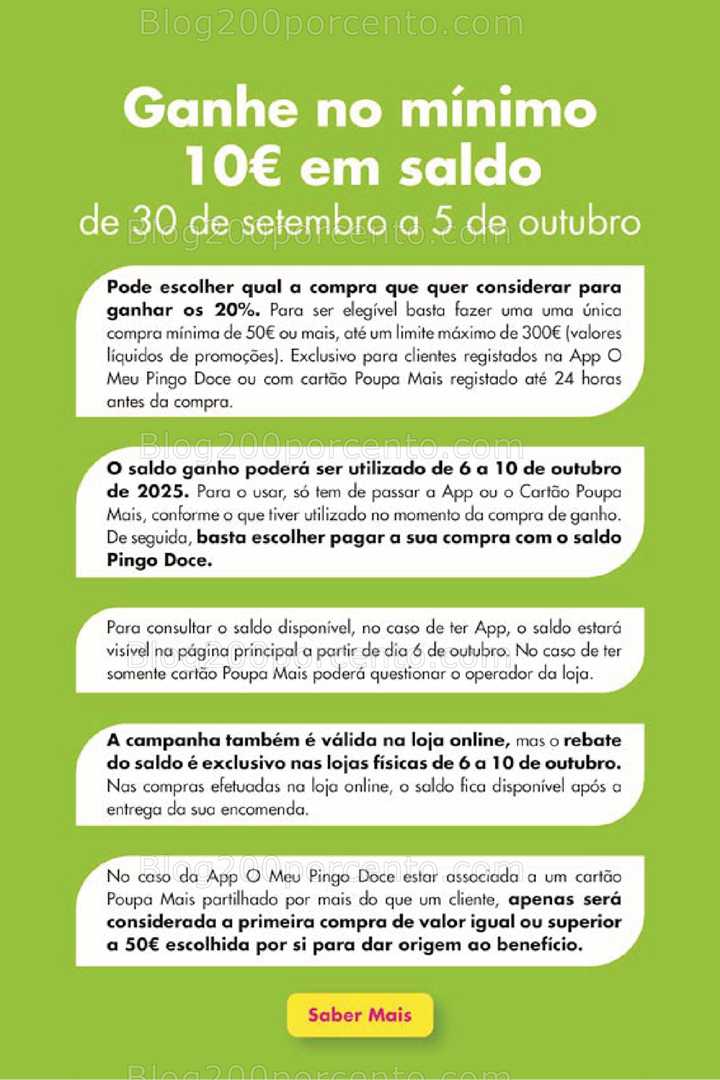 Antevisão Folheto PINGO DOCE Promoções Fim de Semana - 3 a 6 outubro