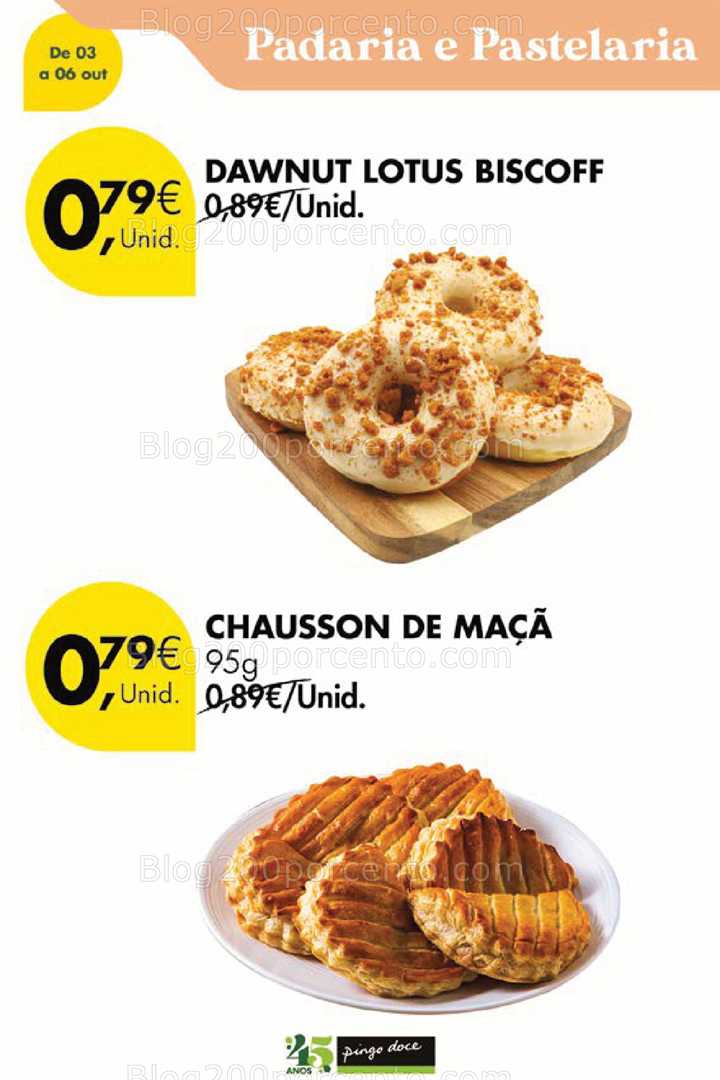 Antevisão Folheto PINGO DOCE Promoções Fim de Semana - 3 a 6 outubro