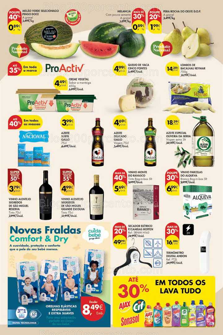 Antevisão Folheto PINGO DOCE Madeira Promoções de 10 a 13 outubro