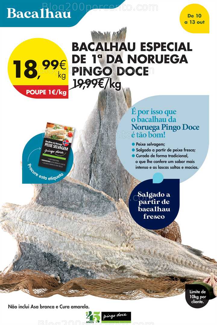 Antevisão Folheto PINGO DOCE Promoções Fim de Semana - 10 a 13 outubro