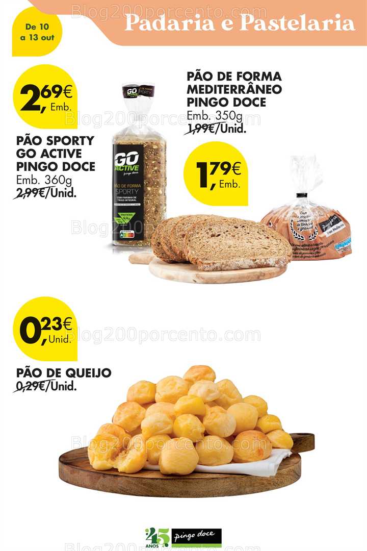 Antevisão Folheto PINGO DOCE Promoções Fim de Semana - 10 a 13 outubro
