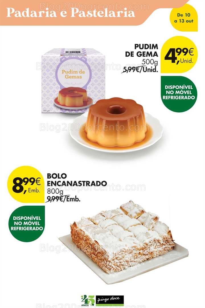 Antevisão Folheto PINGO DOCE Promoções Fim de Semana - 10 a 13 outubro