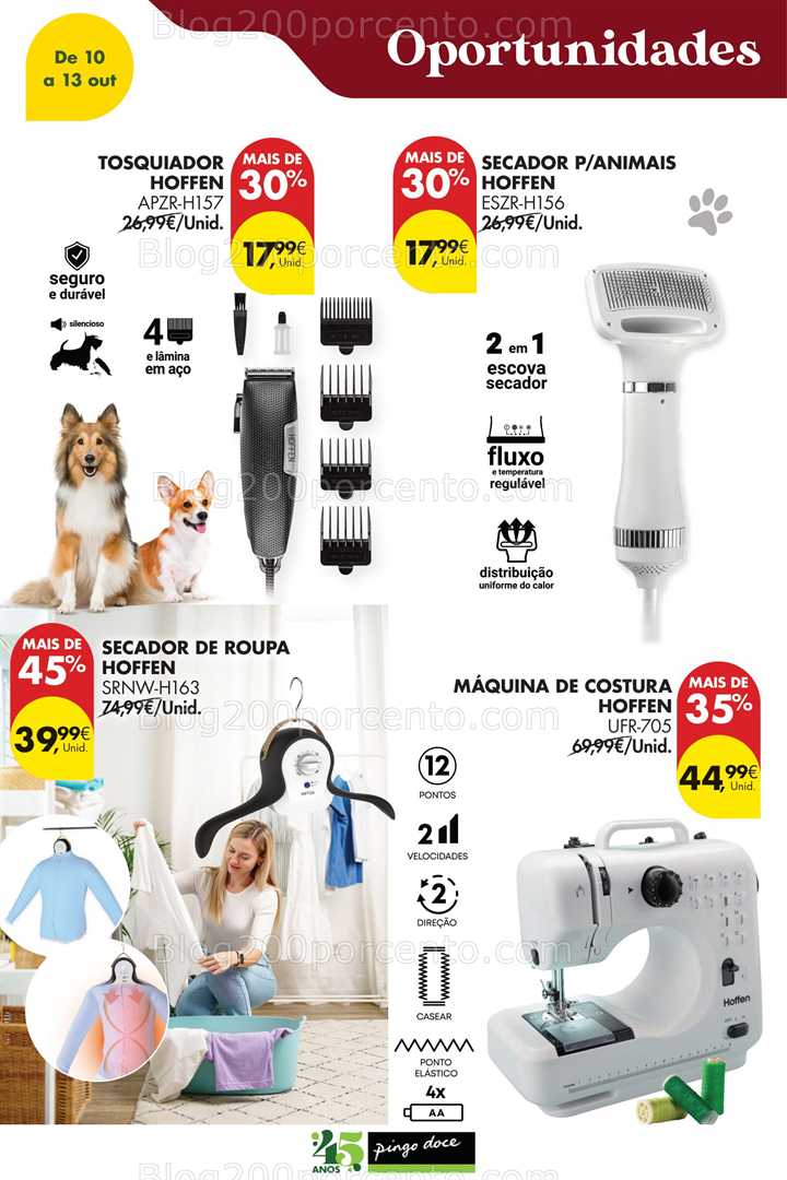 Antevisão Folheto PINGO DOCE Promoções Fim de Semana - 10 a 13 outubro