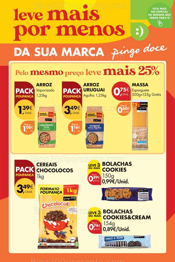 Antevisão Folheto PINGO DOCE Promoções Fim de Semana - 10 a 13 outubro
